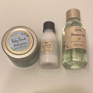 サボン(SABON)のサボン　ウェルカムキット　デリケートジャスミン (ボディスクラブ)