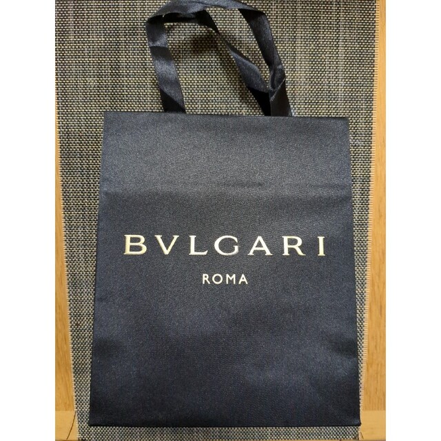 BVLGARI(ブルガリ)のBVLGARIショップ袋【黒】 レディースのバッグ(ショップ袋)の商品写真