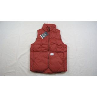 ステューシー(STUSSY)のStussy By Holden Packable Down Vest 赤茶 L(ダウンベスト)