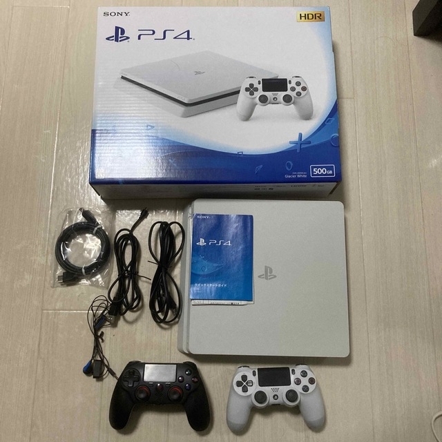 PlayStation4 - プレイステーション4本体 500GB ホワイト（CUH2200AB02