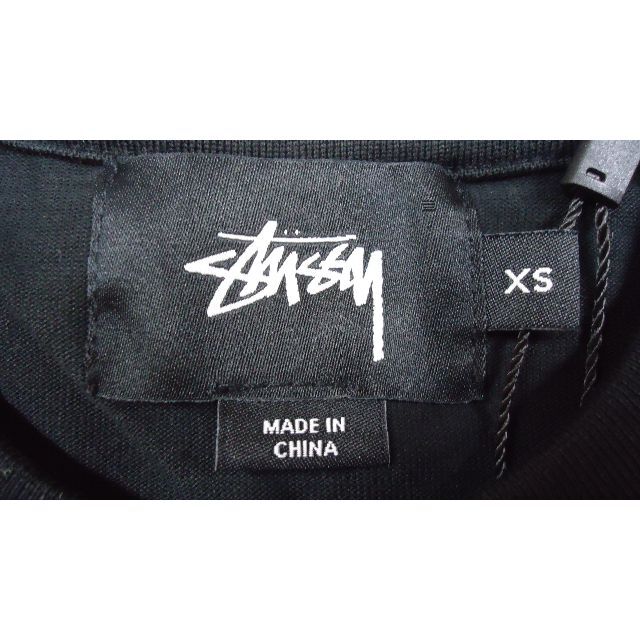 STUSSY(ステューシー)のStussy Pursuit L/S Shirt Tee 黒 XS 長袖Ｔシャツ メンズのトップス(Tシャツ/カットソー(七分/長袖))の商品写真