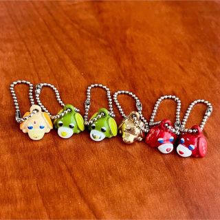 イトウエン(伊藤園)の【非売品】お茶犬★ミニキーホルダー★伊藤園(キャラクターグッズ)