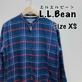 エルエルビーン(L.L.Bean)のL.L.Bean エルエルビーン　長袖　ネルシャツ　チェック　XS(シャツ)