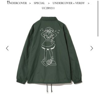 UNDERCOVER - UNDERCOVER x Verdy Coach Jacket Lサイズ 緑 ...