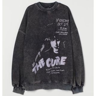 エイチアンドエム(H&M)のH&M THE CURE ザ キュアー スウェット トレーナー バンドT 古着(トレーナー/スウェット)