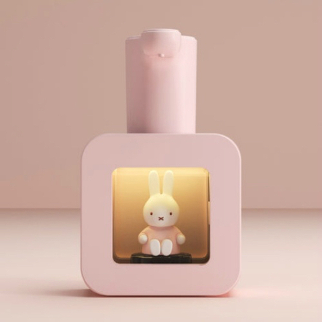 miffy(ミッフィー)の[MIPOW] ミッフィー オートソープディスペンサー 400ml [ピンク] インテリア/住まい/日用品のキッチン/食器(その他)の商品写真