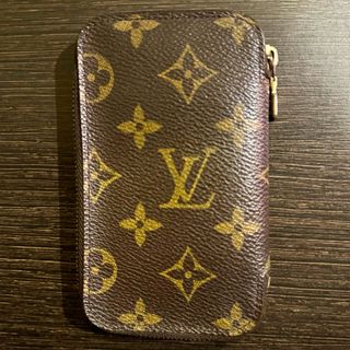 ルイヴィトン(LOUIS VUITTON)の希少 正規 ルイ ヴィトン モノグラム キーケース カードケース 鍵 ポーチ(キーケース)