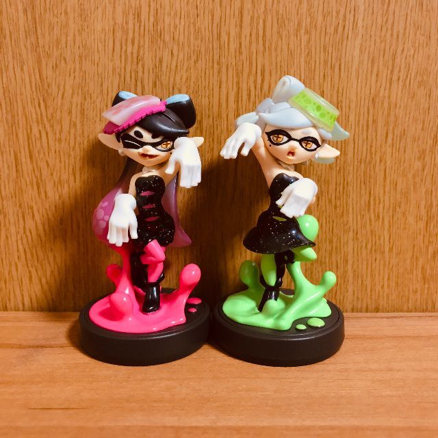 amiibo スプラトゥーン　シオカラーズセット　アオリ　ホタル