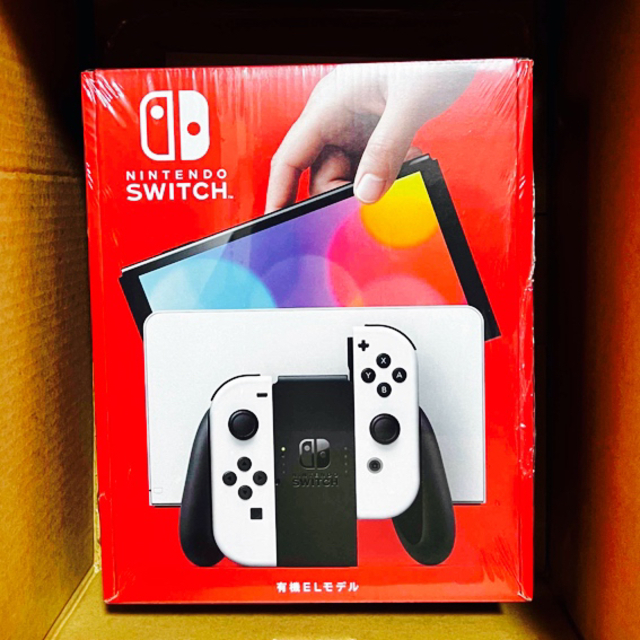 Nintendo Switch（有機ELモデル） ホワイト新品　任天堂