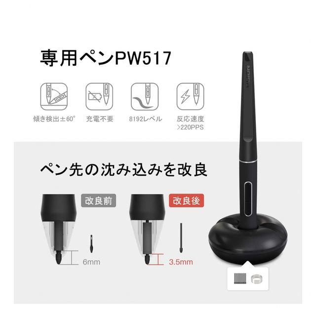 HUION 液タブ Kamvas12