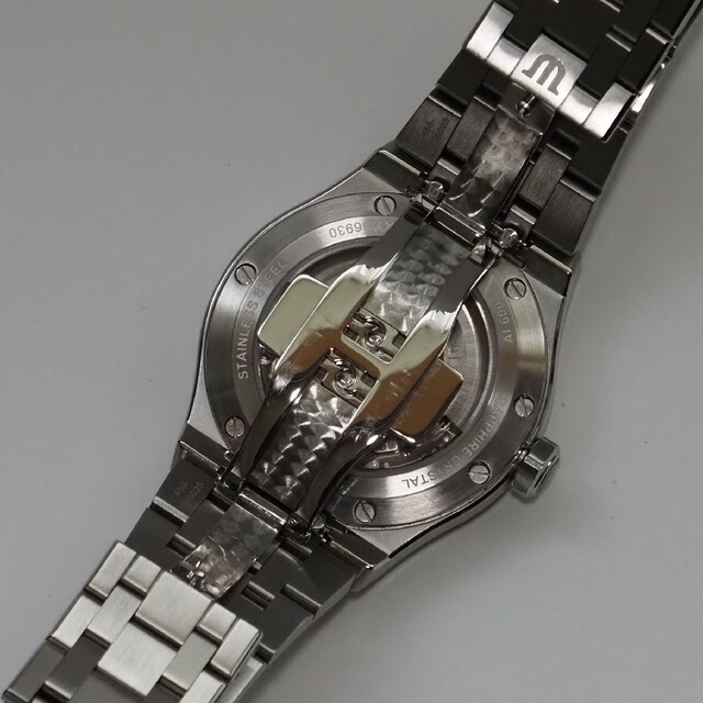 2022新入荷 MAURICE ラグスポ 機械式腕時計 黒 ブラック 39mm アイコン