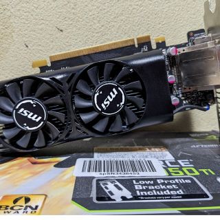 MSI GeForce GTX 1050 Ti 4GT LP / PCI-Exp(PCパーツ)