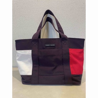 トミーヒルフィガー(TOMMY HILFIGER)の【中古】トミーヒルフィガーキャンパストートバッグ(トートバッグ)