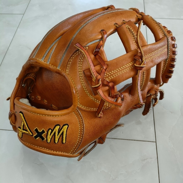 【美品】D×M ディーバイエム 硬式 内野手 I200 グローブ グラブ