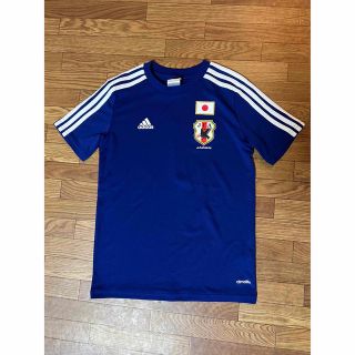 アディダス(adidas)のadidas150センチ　ブルーTシャツ(ウェア)