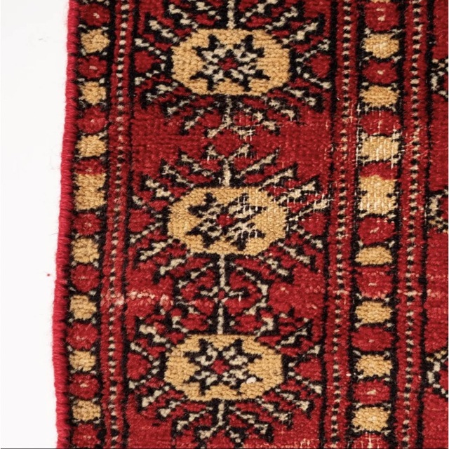 低廉 60x40cm 手織り ヴィンテージ 絨毯 アフガン ペルシャ ベニワレン 