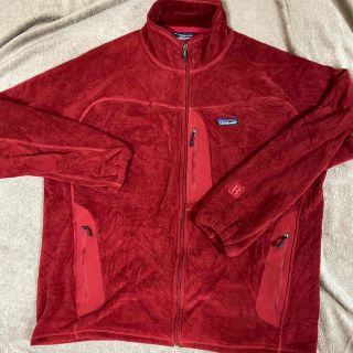 パタゴニア(patagonia)のパタゴニア　レギュレーター　R2 赤　XL ボアパイル　フロント　ジップ　XL(ブルゾン)