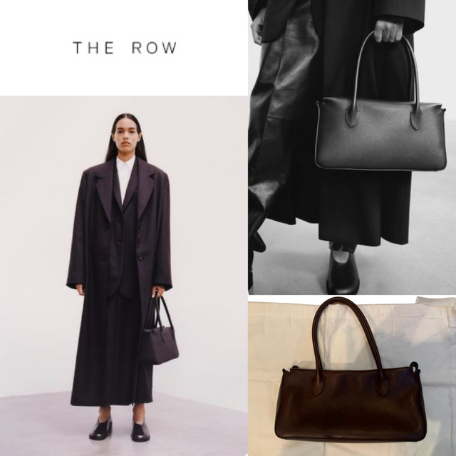 [定休日以外毎日出荷中] THE ROW Burgundy  bag handle ／top Row The - ハンドバッグ