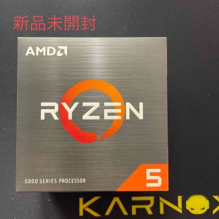 AMD Ryzen 5 5600X 新品未開封(PCパーツ)