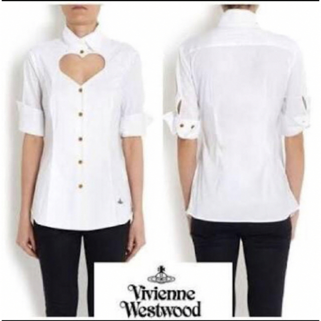 Vivienne Westwood(ヴィヴィアンウエストウッド)のラブシャツ　ブラウス レディースのトップス(シャツ/ブラウス(半袖/袖なし))の商品写真