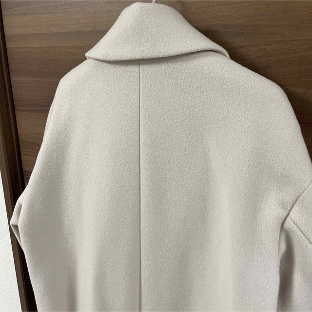 IENA(イエナ)のIENA MANTECO オーバーチェスターコート36 ナチュラル レディースのジャケット/アウター(チェスターコート)の商品写真