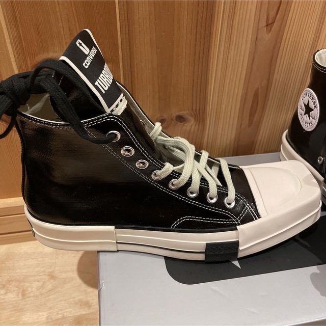 Rick Owens(リックオウエンス)の日本未発売！リックオウエンスダークシャドウ✖️コンバース　コラボスニーカー メンズの靴/シューズ(スニーカー)の商品写真