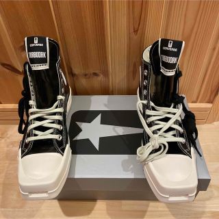 リックオウエンス(Rick Owens)の日本未発売！リックオウエンスダークシャドウ✖️コンバース　コラボスニーカー(スニーカー)