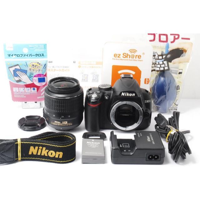 きれい ❤️❤️初心者でも使いこなせる一眼レフ❤Nikon D3000