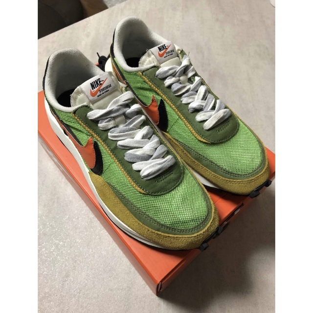 sacai × Nike LDV Waffle Green 26.5