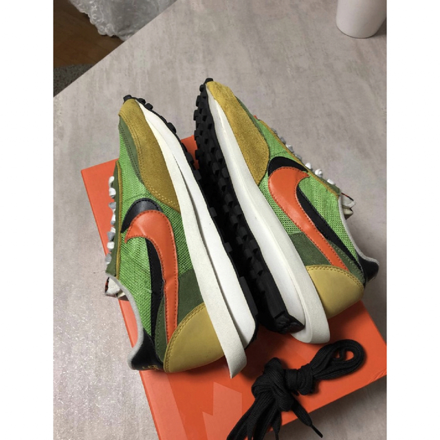 sacai × Nike LDV Waffle Green 26.5