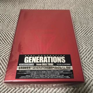 ジェネレーションズ(GENERATIONS)のBEST GENERATION（数量限定生産盤/Blu-ray Disc4枚付）(ポップス/ロック(邦楽))