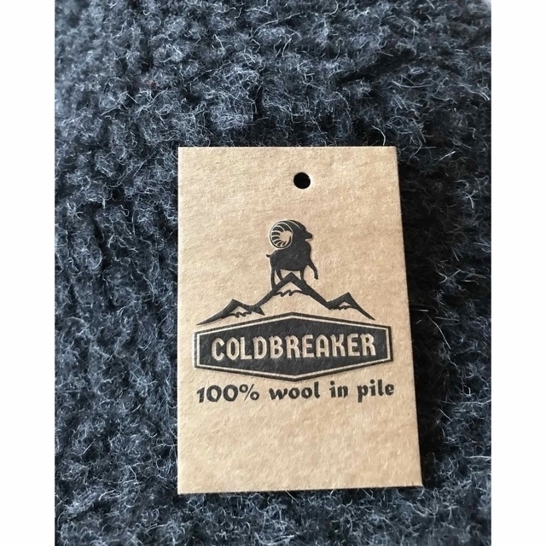 SHIPS(シップス)のCOLDBREAKER ウールボアポンチョ ブラック レディースのジャケット/アウター(ポンチョ)の商品写真