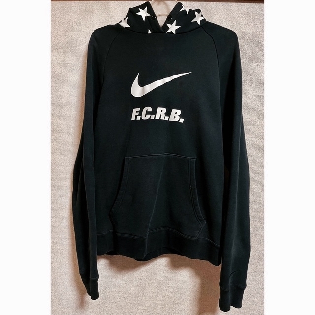 希少！黒　★F.C.R.B.ソフネット NIKEコラボパーカー★名古屋店限定