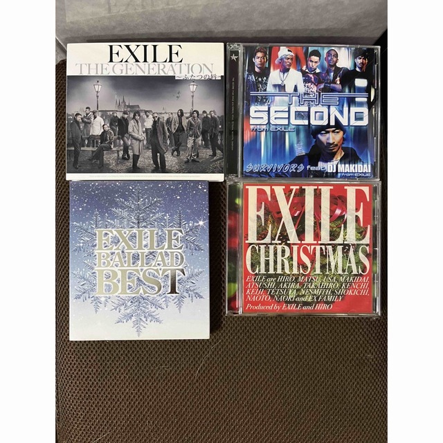 EXILE CD DVD まとめ売り エンタメ/ホビーのCD(ポップス/ロック(邦楽))の商品写真