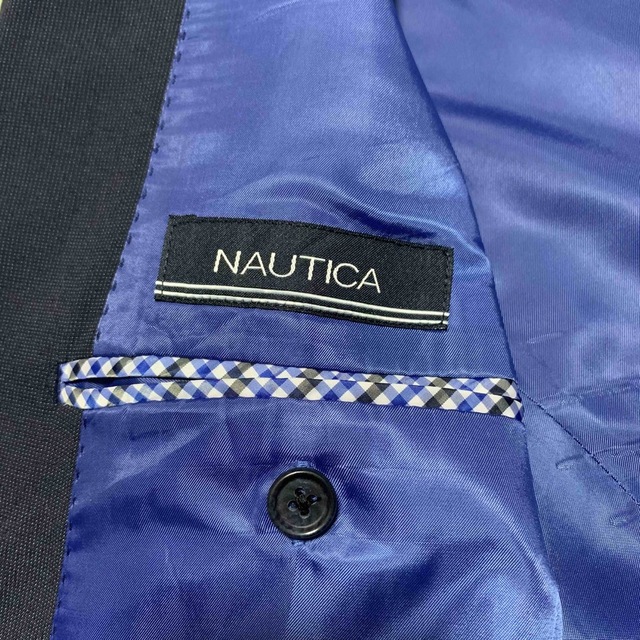 NAUTICA(ノーティカ)のNAUTICA ノーティカ テーラードジャケット ネイビー 紺 42 XL メンズのジャケット/アウター(テーラードジャケット)の商品写真