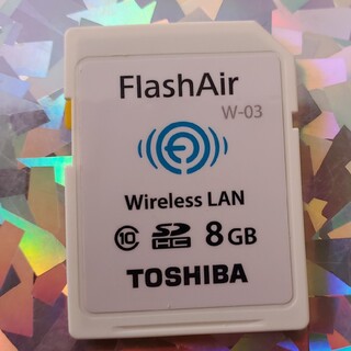 トウシバ(東芝)の値下げしました。FlashAIR  8GB(デジタル一眼)