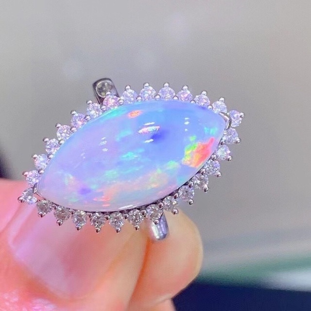 k18  オパールリング　美品　金　opal