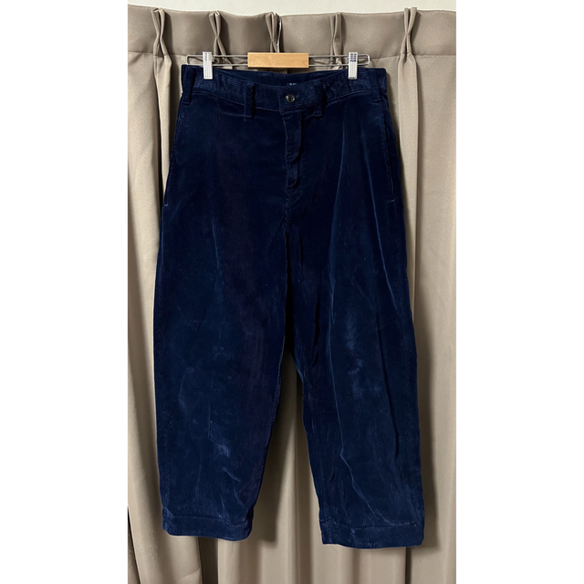 ポータークラシック　22aw CORDUROY MODIGLIANI PANTSメンズ