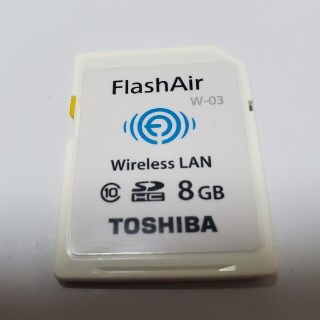 トウシバ(東芝)の値下げしました。TOSHIBA　Flash　AIR　 8GB(デジタル一眼)