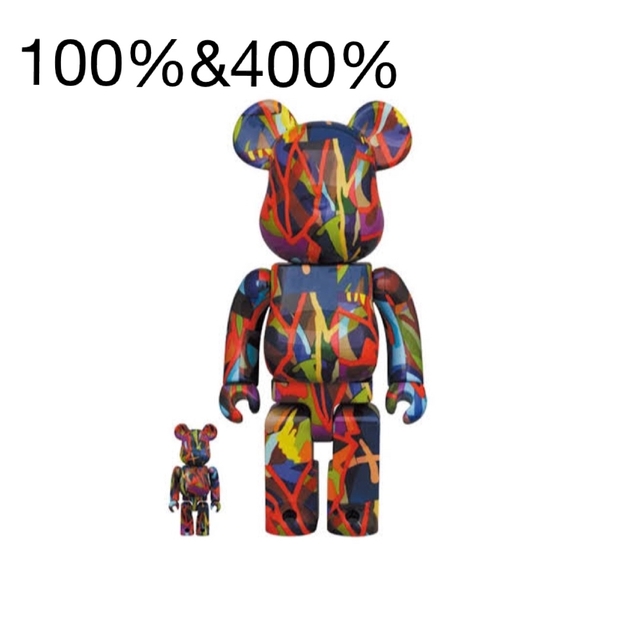 低価格の BE@RBRICK - BE@RBRICK KAWS TENSION 100% & 400% フィギュア