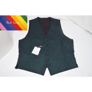 新品☆Paul Smith セットアップ ベスト☆グリーン☆L２サイズ