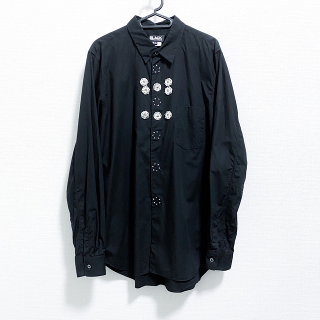 【希少】black comme des garcons  buttonshirt