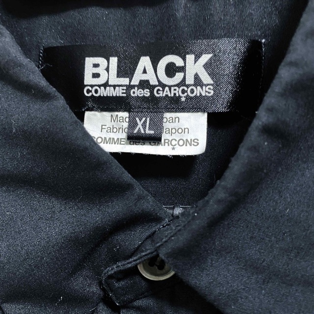 【希少】black comme des garcons  buttonshirt
