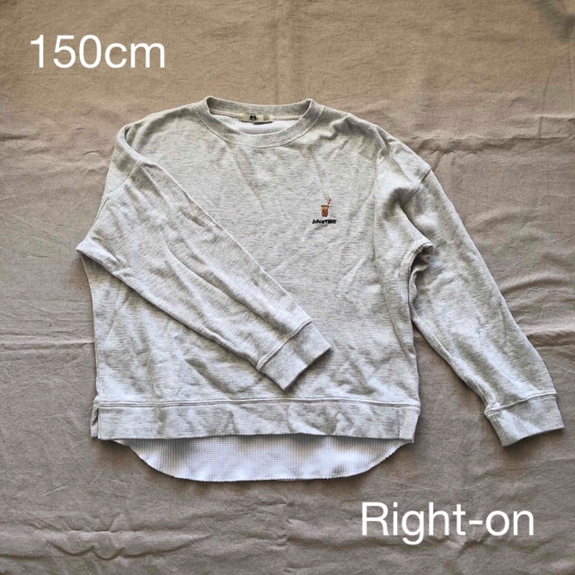 Right-on(ライトオン)のロンT 150  トップス150 キッズ/ベビー/マタニティのキッズ服男の子用(90cm~)(Tシャツ/カットソー)の商品写真