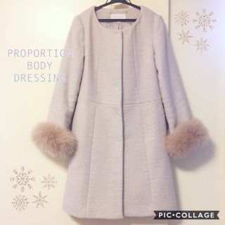 プロポーションボディドレッシング(PROPORTION BODY DRESSING)の3way上品コート✿ ミッシュマッシュ アプワイザーリッシェ ジルスチュアート(ロングコート)