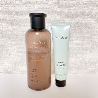 イニスフリー(Innisfree)の【本日限定値下げ】イニスフリー 引き締め化粧水+コントロールカラー(グリーン) (化粧下地)