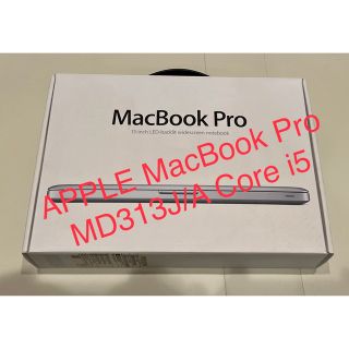 マック(Mac (Apple))のAPPLE MacBook Pro MD313J/A Core i5(ノートPC)