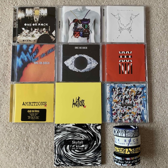 ONE OK ROCK - ONE OK ROCK アルバム10枚セット+ラバーバンド