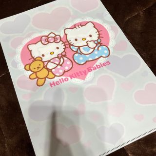 サンリオ(サンリオ)の非売品　キティちゃん　クリアファイル(クリアファイル)