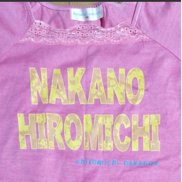 HIROMICHI NAKANO(ヒロミチナカノ)のヒロミチナカノ★半袖Tシャツ　150cm  カットソー　　ピンク色　女の子 キッズ/ベビー/マタニティのキッズ服女の子用(90cm~)(Tシャツ/カットソー)の商品写真